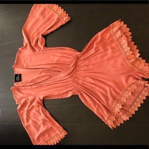 Coral Romper